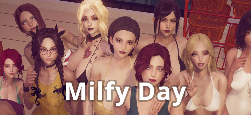 [18+ EN] Milfy Day (v0.8) – Khám Phá Thị Trấn Mới Cùng Những Người Phụ Nữ Nóng Bỏng | Android, PC